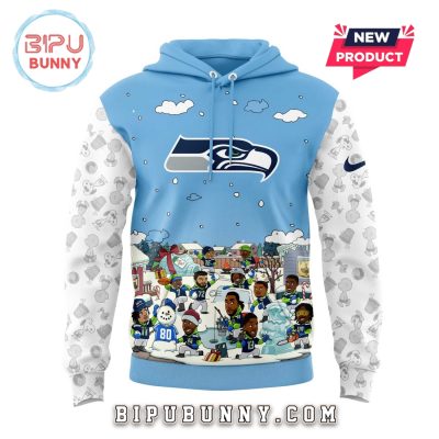 Seattle Seahawks Happy Holidays Hoodie Set