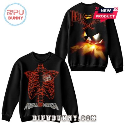 Skeleton Halloween Black Hoodie