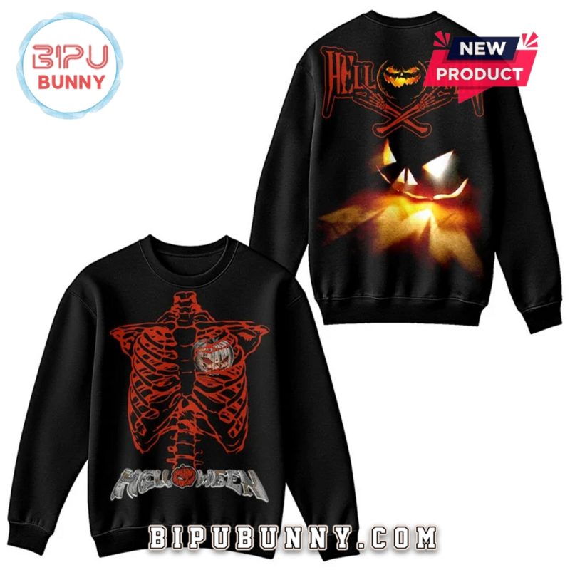Skeleton Halloween Black Hoodie