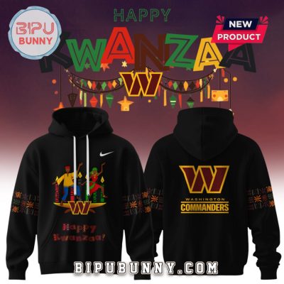 Washington Commanders Happy Kwanzaa Hoodie