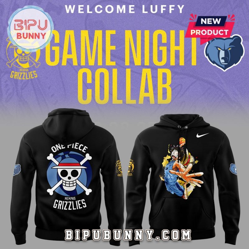 Welcome Luffy Are Joining The Memphis Grizzlies Hoodie Set