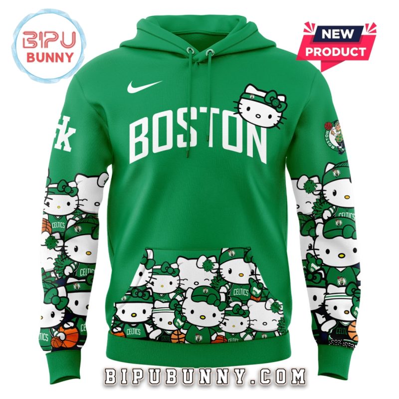 2024 Boston Celtics x Hello Kitty Limited Edition Hoodie Set