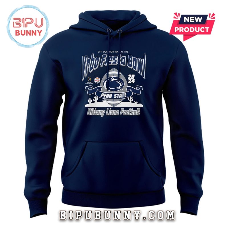 2024 Fiesta Bowl Penn State Football Navy Hoodie