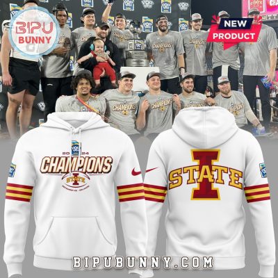 2024 Pop Tarts Bowl Champions Iowa State Hoodie Set