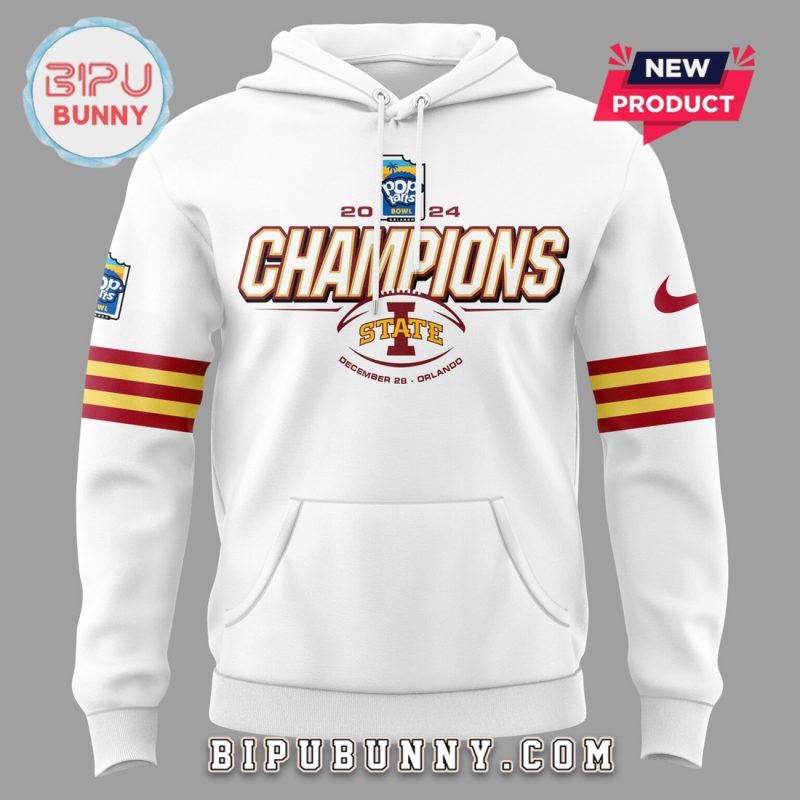 2024 Pop Tarts Bowl Champions Iowa State Hoodie Set