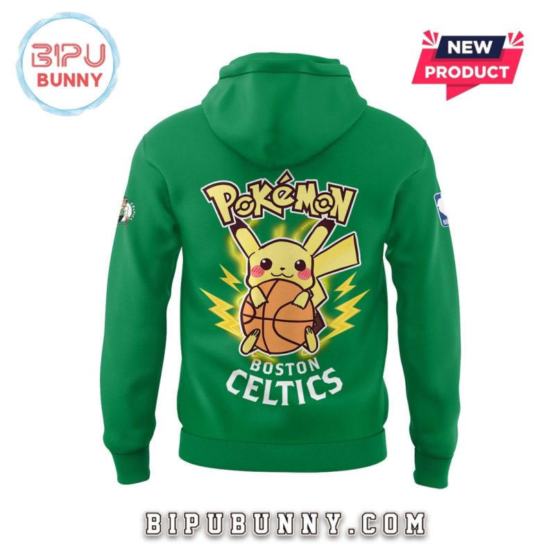 2025 Boston Celtics x Pokemon Night Hoodie Set