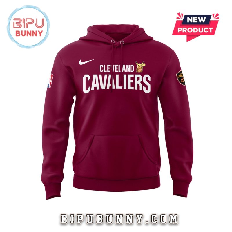 2025 Cleveland Cavaliers x Pokemon Night Hoodie Set