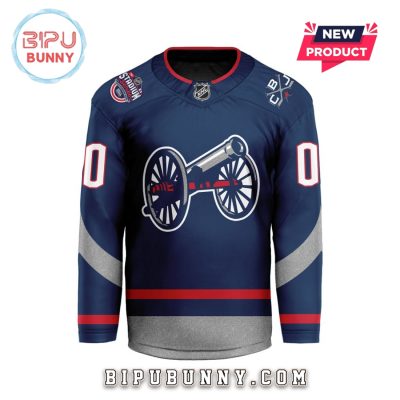 2025 Columbus Blue Jackets Custom Stadium Series Hockey Jersey