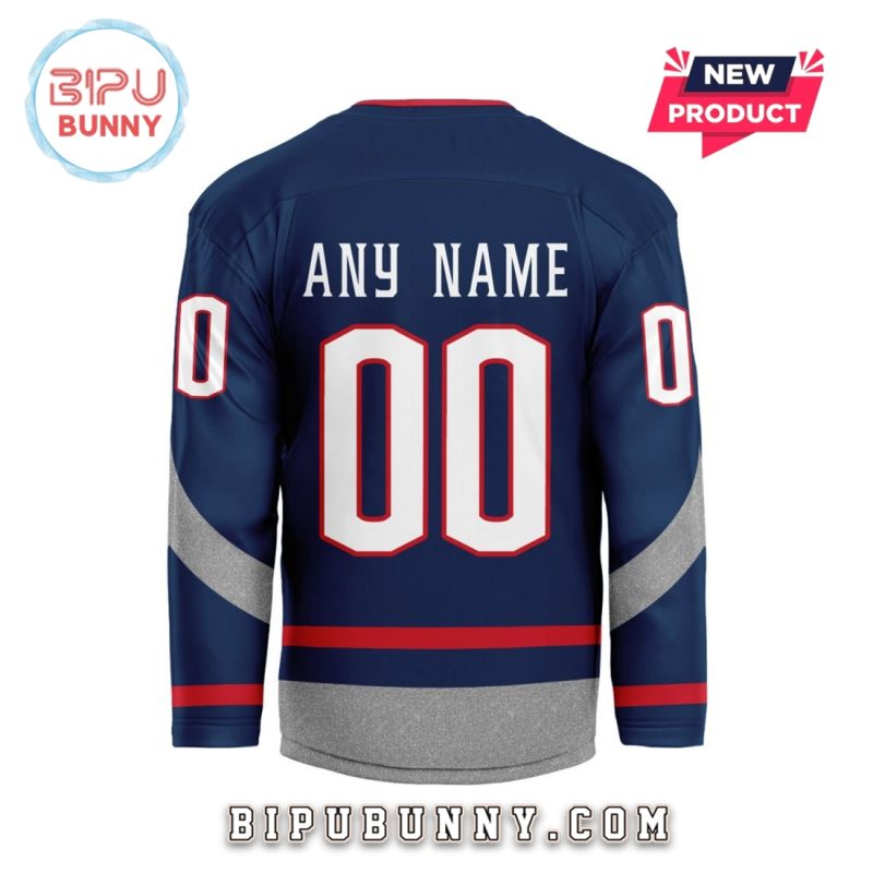 2025 Columbus Blue Jackets Custom Stadium Series Hockey Jersey