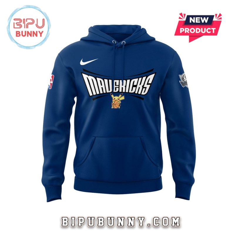 2025 Dallas Mavericks x Pokemon Night Hoodie Set