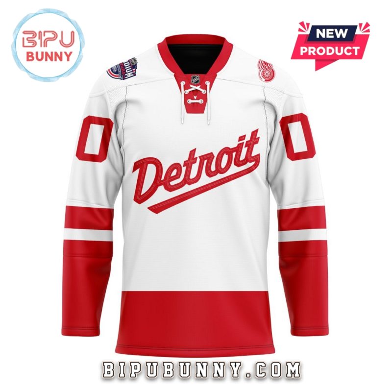 2025 Detroit Red Wings Custom Stadium Series Hockey Jersey