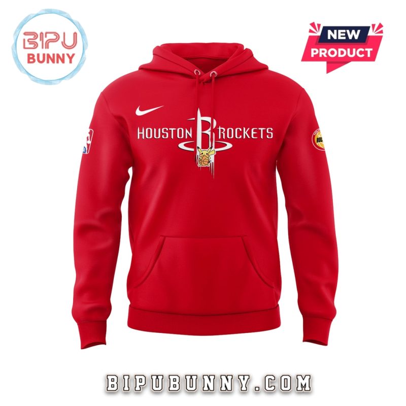 2025 Houston Rockets x Pokemon Night Hoodie Set