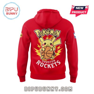 2025 Houston Rockets x Pokemon Night Hoodie Set