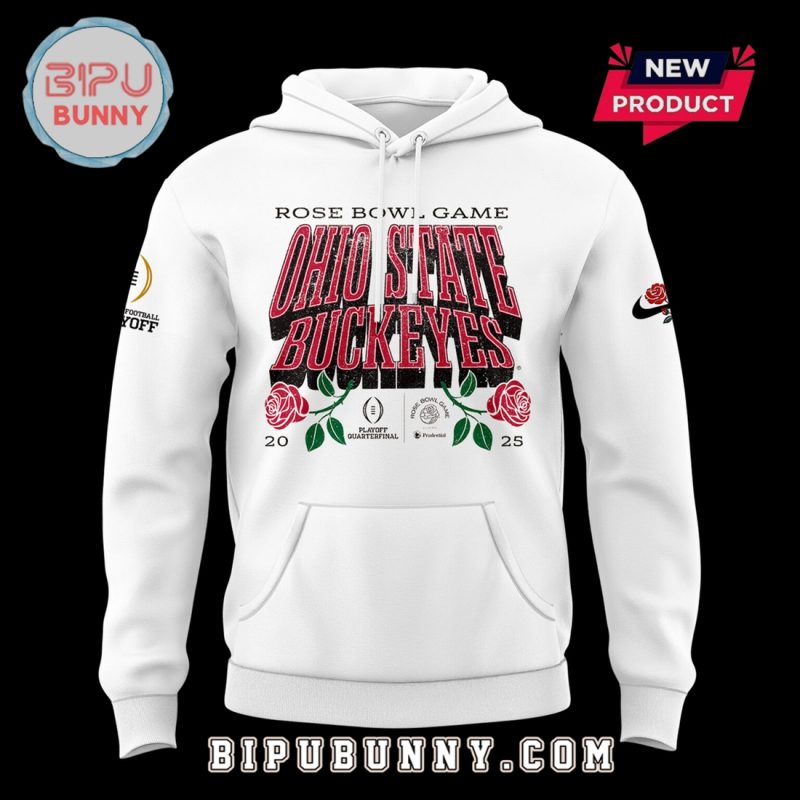 2025 Ohio State Buckeyes Rose Bowl Limited Hoodie