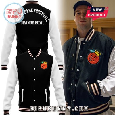 2025 Orange Bowl Notre Dame Football Baseball Jacket