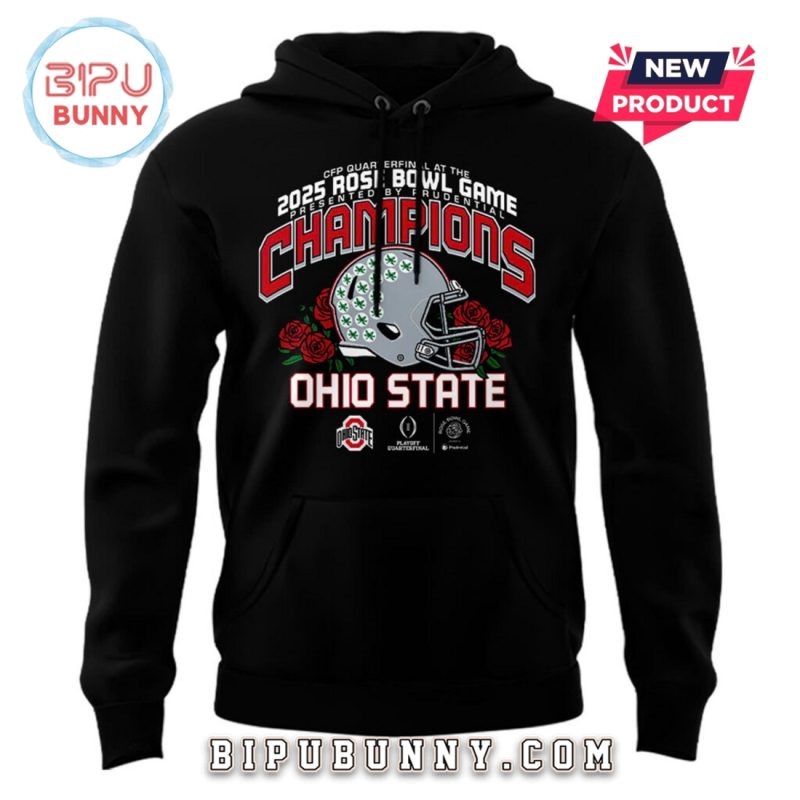 2025 Rose Bowl Champion Ohio State Buckeyes Hoodie