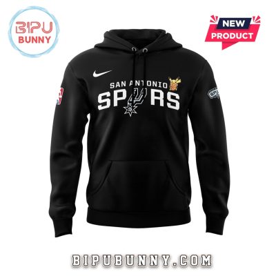 2025 San Antonio Spurs x Pokemon Night Hoodie Set