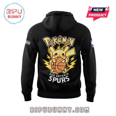 2025 San Antonio Spurs x Pokemon Night Hoodie Set