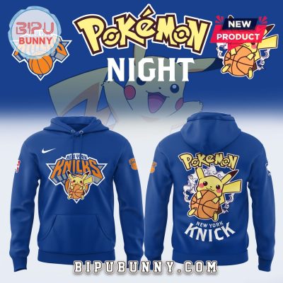 2025 Westchester Knicks x Pokemon Night Hoodie Set