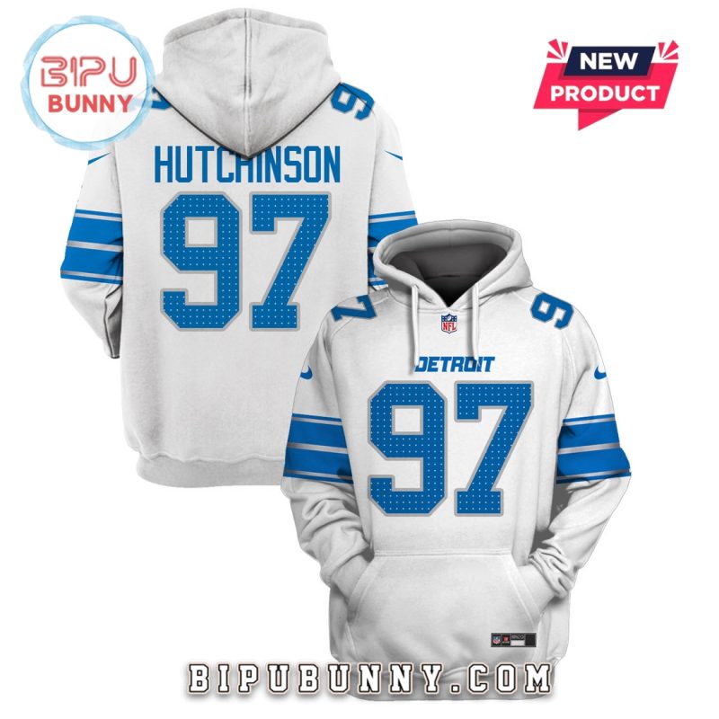 Aidan Hutchinson Detroit Lions Edition Hoodie Jersey