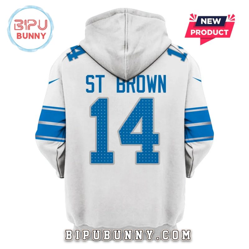 Amon-Ra St. Brown Detroit Lions Edition Hoodie Jersey