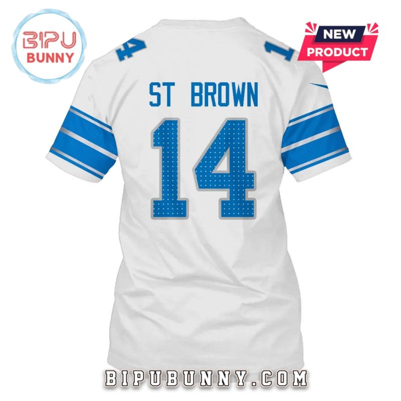 Amon-Ra St. Brown Detroit Lions Edition Hoodie Jersey