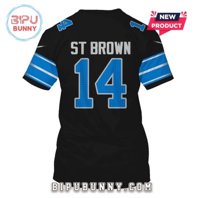 Amon-Ra St. Brown Detroit Lions Hoodie Jersey