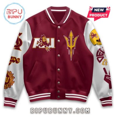 Arizona State Sun Devils Football Champions Baseball Jacket