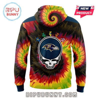 Baltimore Ravens Grateful Dead Night Nike Hoodie