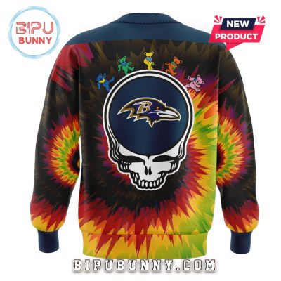 Baltimore Ravens Grateful Dead Night Nike Hoodie