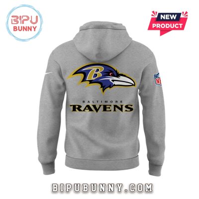 Baltimore Ravens How Great Grey Hoodie Set