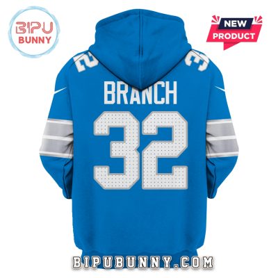 Brian Branch Detroit Lions Edition Hoodie Jersey