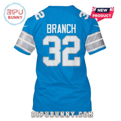 Brian Branch Detroit Lions Edition Hoodie Jersey