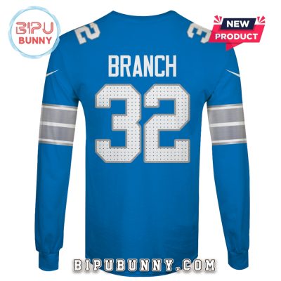 Brian Branch Detroit Lions Edition Hoodie Jersey