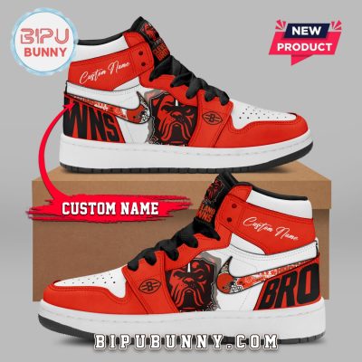 Cleveland Browns Dawg Special Custom Air Jordan 1 Hightop