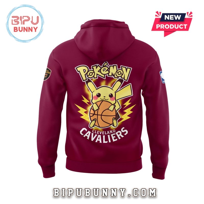 Cleveland Cavaliers x Pokemon Night Nike Hoodie