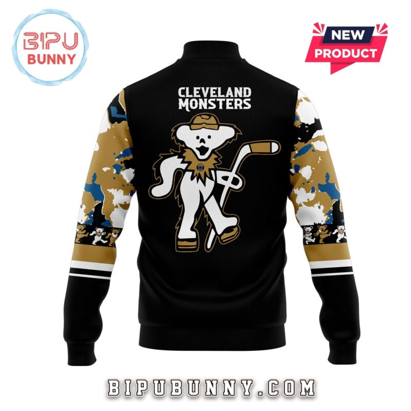 Cleveland Monsters Grateful Dead Night Baseball Jacket