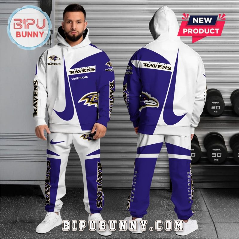 Custom Baltimore Ravens Hoodie And Pants