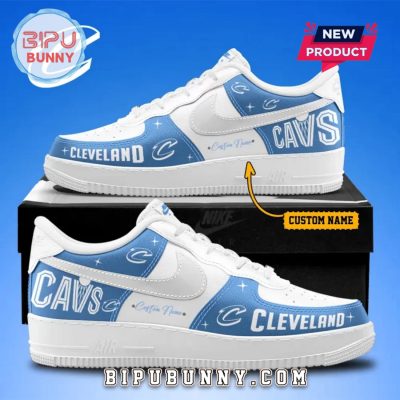 Custom Cleveland Cavaliers NBA Nike Air Force 1 Sneakers