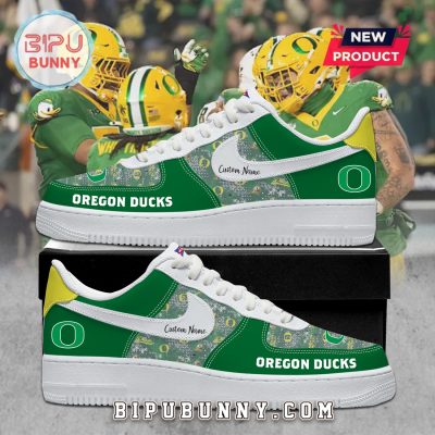 Custom Oregon Ducks Football Limited Edition Air Force 1