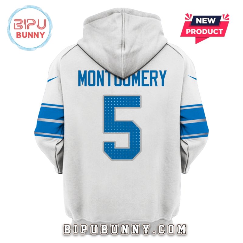 David Montgomery Detroit Lions Edition Hoodie Jersey