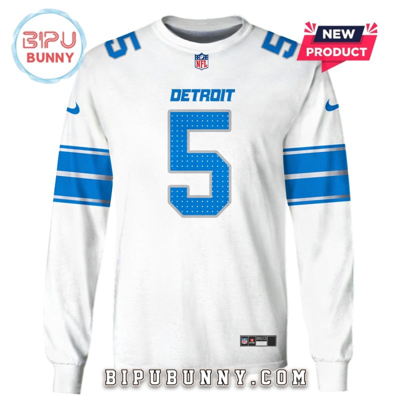 David Montgomery Detroit Lions Edition Hoodie Jersey