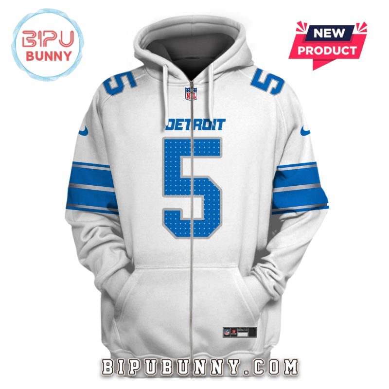 David Montgomery Detroit Lions Edition Hoodie Jersey