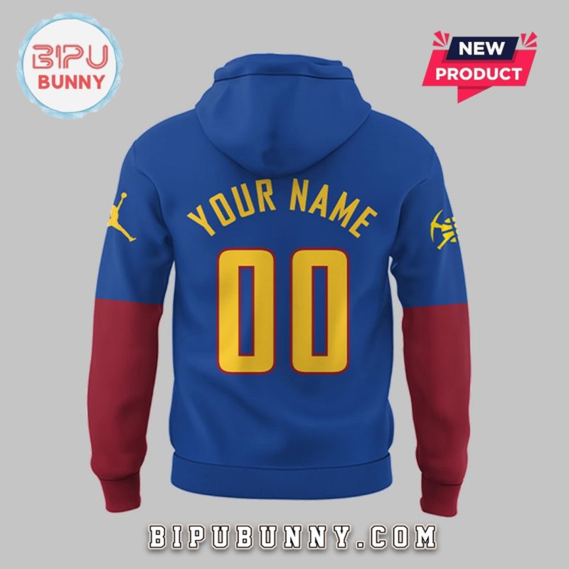 Denver Nuggets Mile High City Custom Hoodie