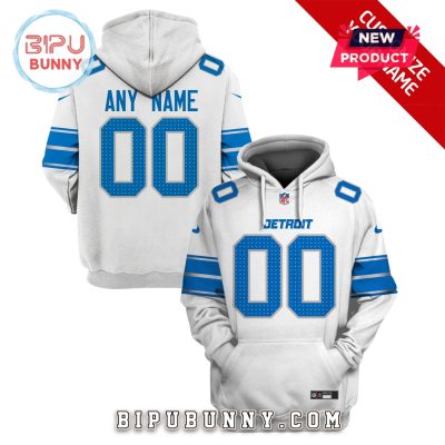 Detroit Lions Custom Edition Hoodie Jersey