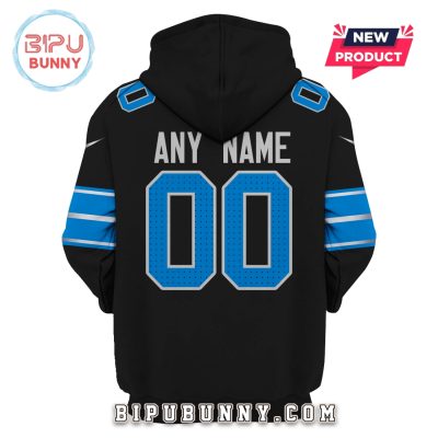 Detroit Lions Personalized Name Number Hoodie Jersey