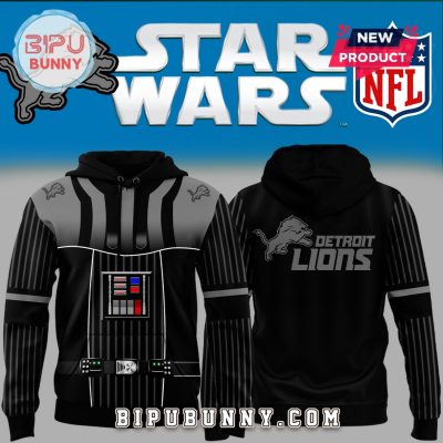 Detroit Lions x Star Wars Black Edition Hoodie Set