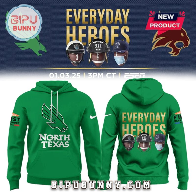 Everyday Heroes North Texas Football Hoodie Set