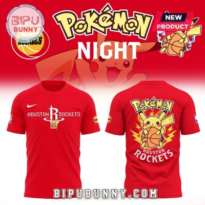 Houston Rockets x Pokemon Night Nike Hoodie