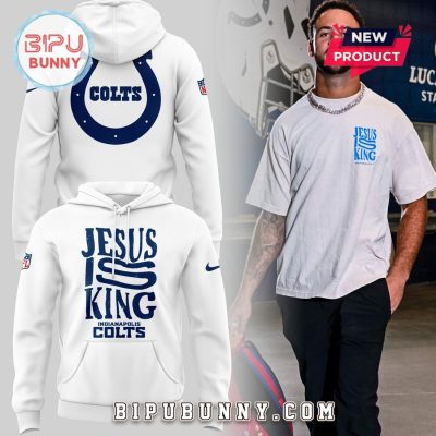 Indianapolis Colts Jesus Is King Limited Hoodie Set